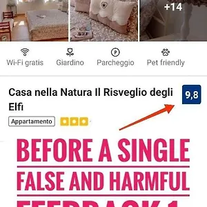 Casa Nella Natura Il Risveglio Degli Elfi Appartamento Pedavena